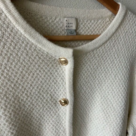 a new day Cream Textured Cardigan - Picture 2 of 3